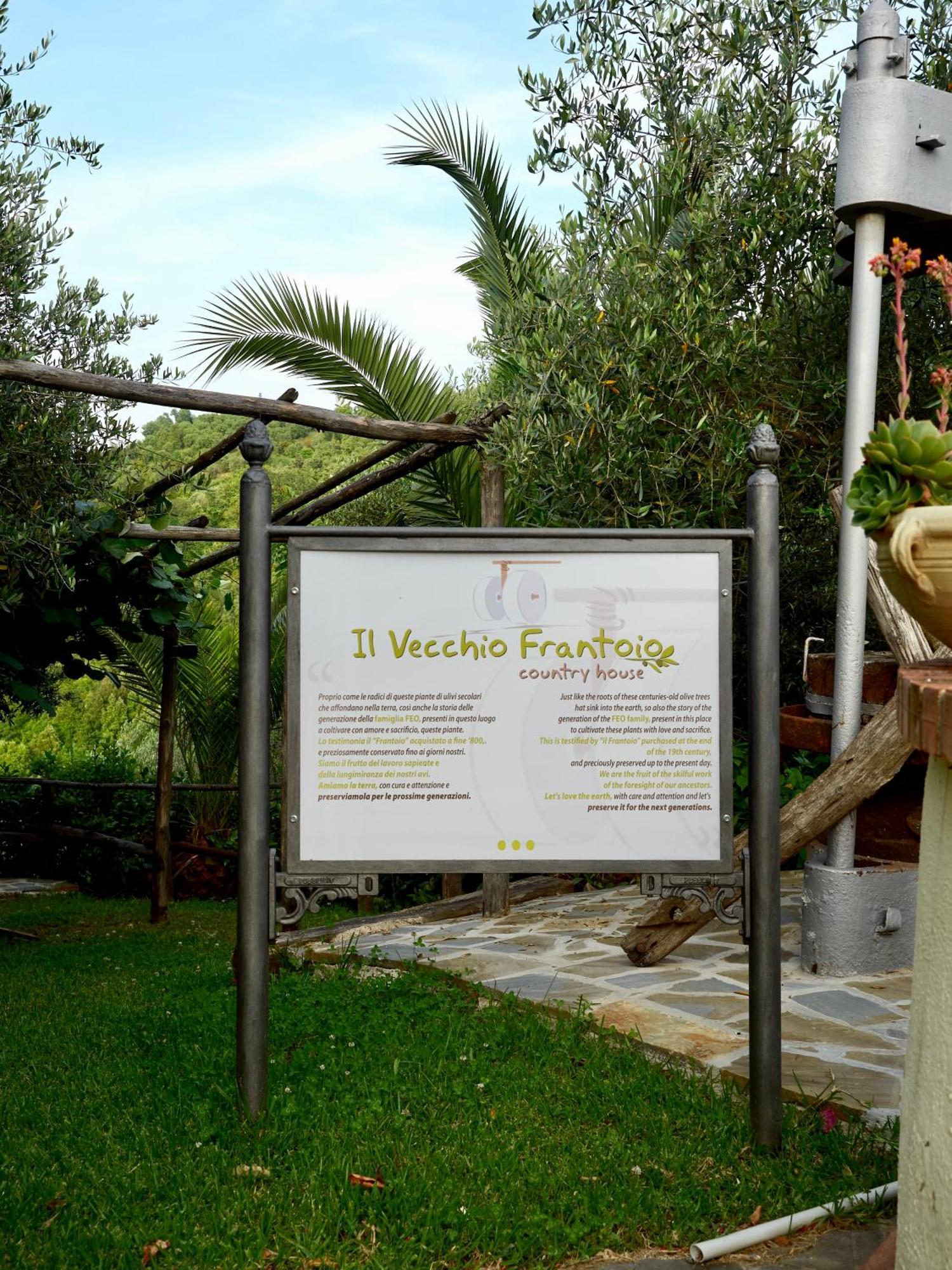 Villa Il Vecchio Frantoio Stella Cilento Exterior foto